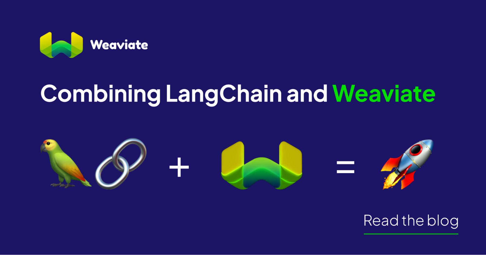 将LangChain和Weaviate结合起来